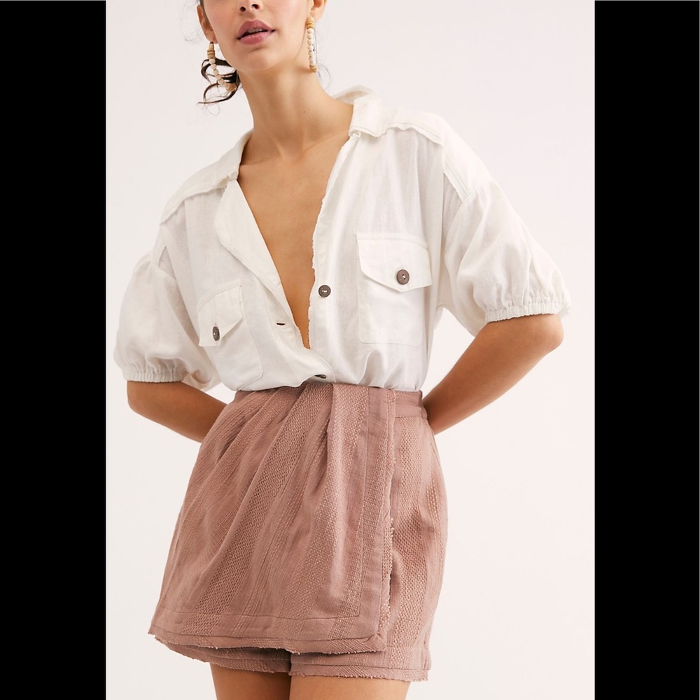 SOLD Free People NEW Sofia Sarong Skort, M